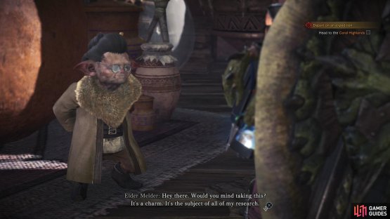 Talk to the Elder Melder and she’ll introduce you to the wonderful work of charms
