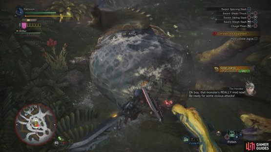 You can cause it to regurgitate its meal by striking its vulnerable belly