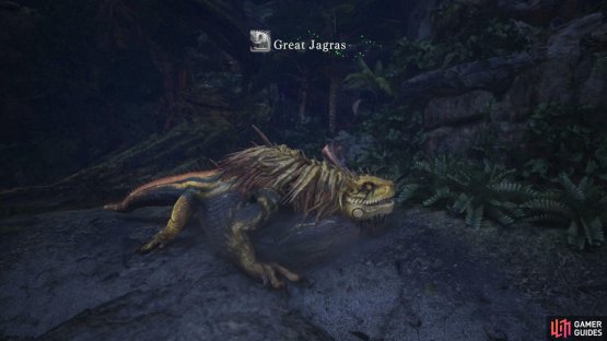 which ultimately lead him to a greater threat - the Great Jagras