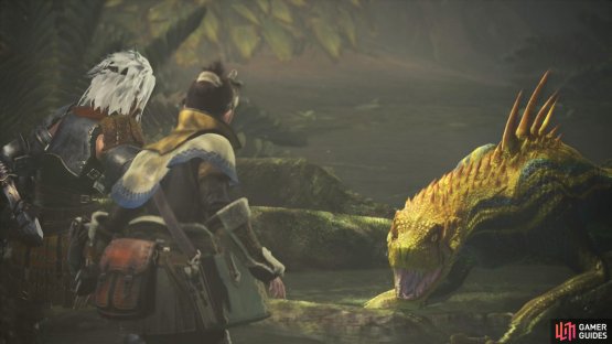 In the interior of the Ancient Forest you&rsquo;ll be accosted by a pack of Jagras