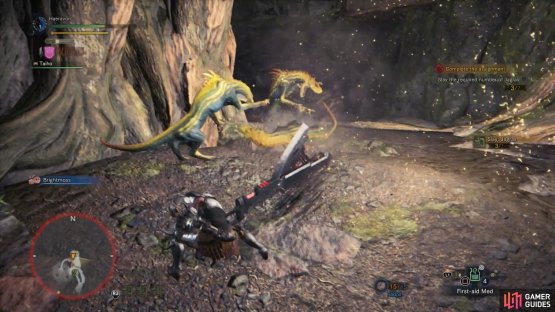 then kill the requisite number of lesser Jagras