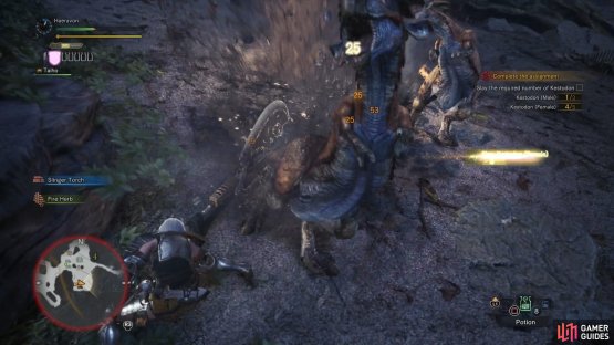 and kill any Kestodons he happens to lead you to