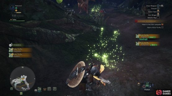 Investigate Kulu-Ya-Ku tracks to locate the mosnter