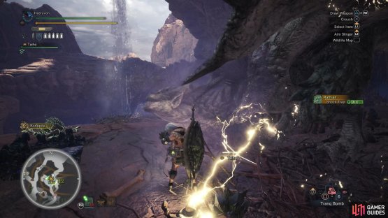 After it&rsquo;s sufficiently wounded, the Rathian will flee to its nest, where you can capture it if you wish to end the fight more quickly