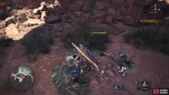 If you have a ranged weapon, kill Vespoids should be simple enough. If not, find some ammo for your Slinger