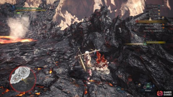 While you&rsquo;re on the mountainous monster, look out for mining opportunities