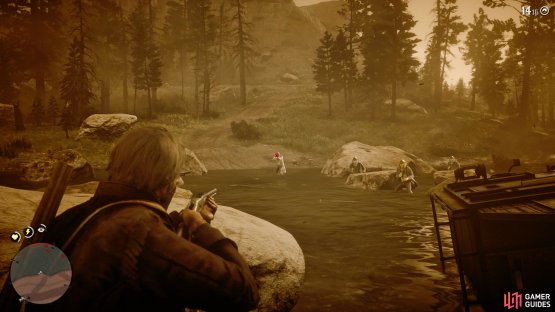 Continue to use Dead Eye to take out the O&rsquo;Driscoll ambush
