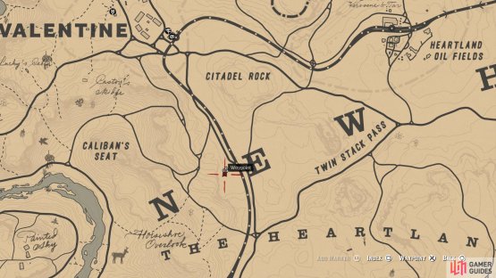 Head over to the &ldquo;E&rdquo; of New Hanover on the map