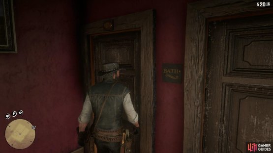 then kick down room 3 to find the bounty.