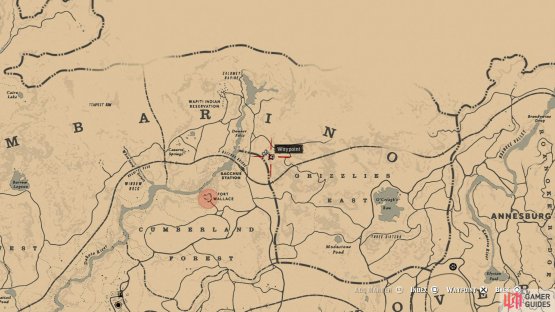 Head east across the river from the last grave to find a mysterious house