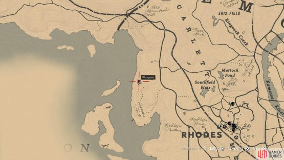 Head north of Clemens Point