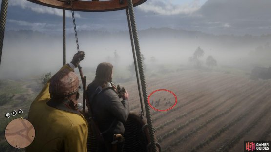 John can be found to the left of the penitentiary. 