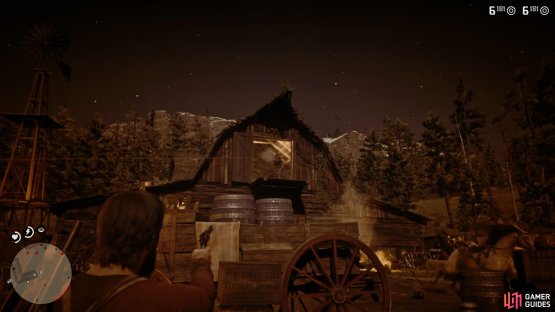 beware of the sniper from the barn.