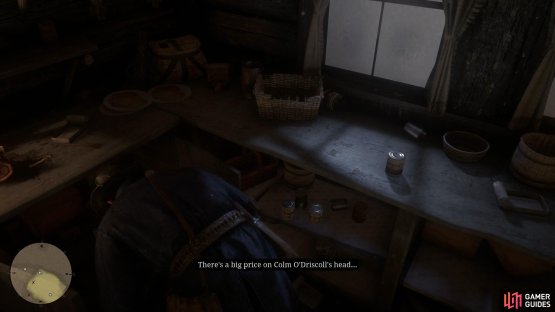 You can open cabinets and other furniture to find stored items