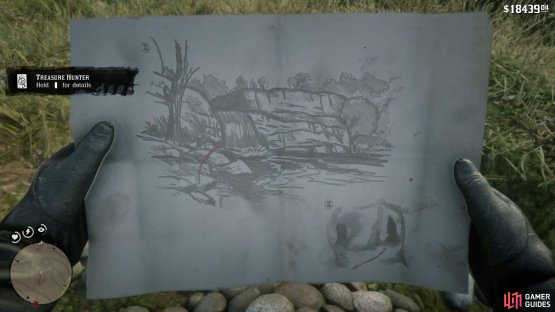 Take note of the waterfall in the map