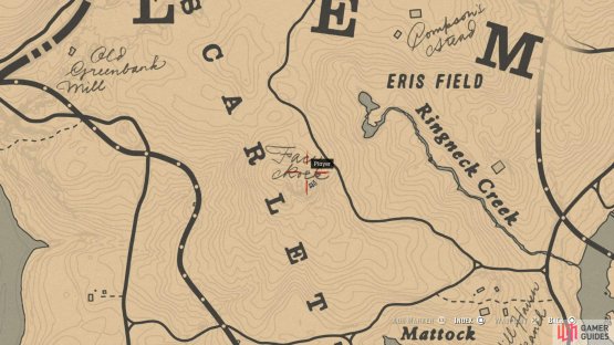 you&rsquo;ll find the location to the southwest of Eris Field.