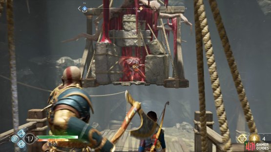 stand on the block you dropped to find the Shatter Crystal.