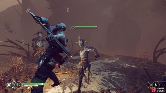 Push through the swarm of Dark Elves using area of effect skills.