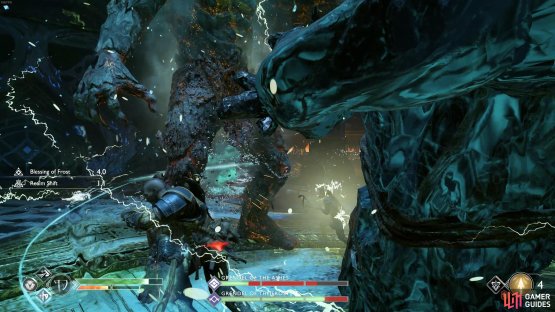 Use Blessing of the Frost to inflict massive damage to Grendel of the Ashes at the start.