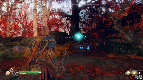 When you deposit it above the chest you can see what Runes you need.