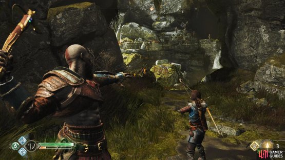 Use the safety of this cave to defeat the enemies.