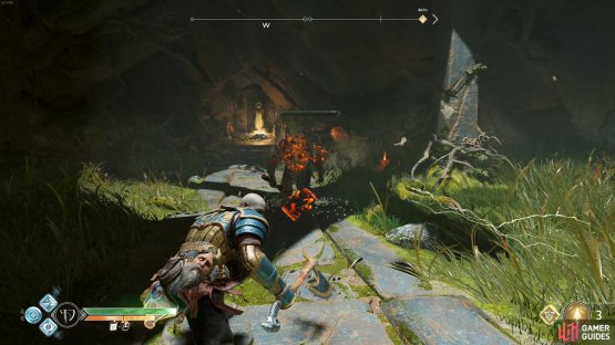 Heavy Draugrs await in the first room.