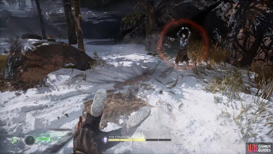 If you see the Stranger raise his arms, be ready to dodge.