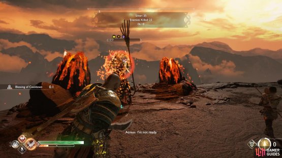 Revenants are your biggest threat for a no hit run, so try to kill them quickly with runics or cast them off the cliff.