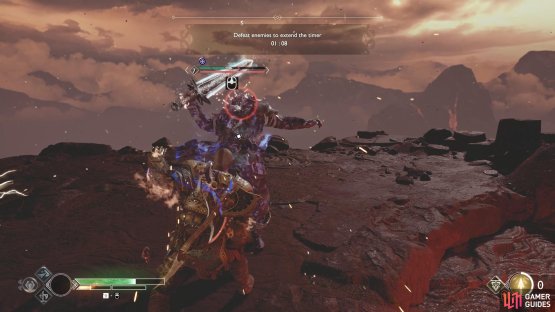Turn to Spartan Rage once the Travellers enters the battle.