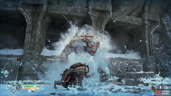 Stun the Ogre as quickly as you can to mount the beast.