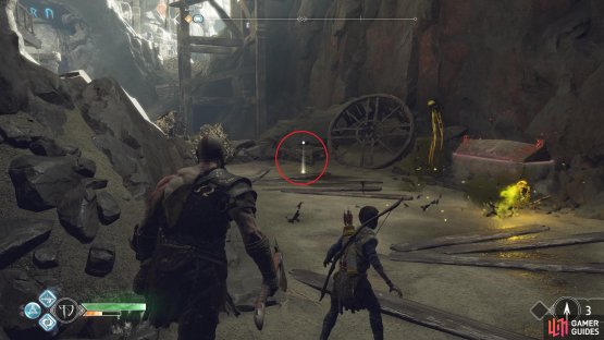You&rsquo;ll find a treasure map on the ground here.