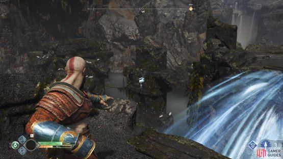 The final Rune can be seen from the Light Bridge at the top.