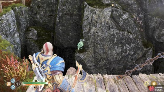 Search under the bridge you dropped to find the third Raven.