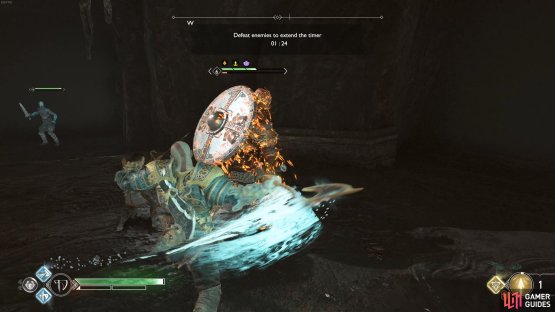 Try to take the Traveller down first as the rest of the enemies in the first wave will go down quickly.