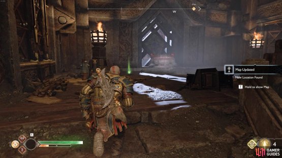 Search upstairs in the hidden chamber to find a coffin.