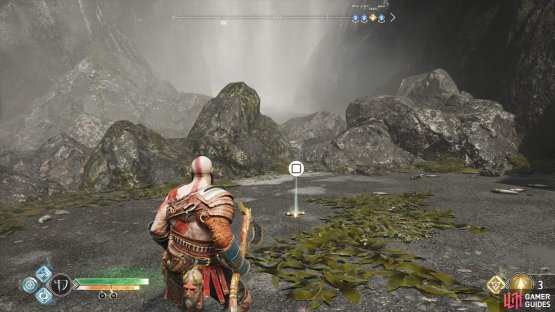 You can pick up the map without killing the Soul Devourer