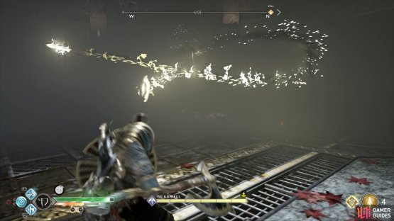if you are hit, the blindness will make it hard to dodge her attacks.