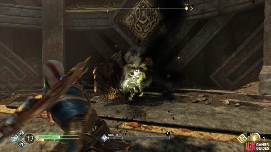 Dodge her lunge to leave her wide open for a combo