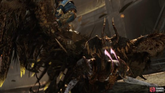 initiate the Stun Grab to end the battle or risk her recovering some health.