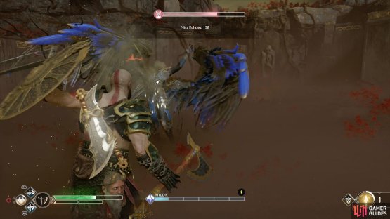 make use of Shield Block when she guards with her wings.