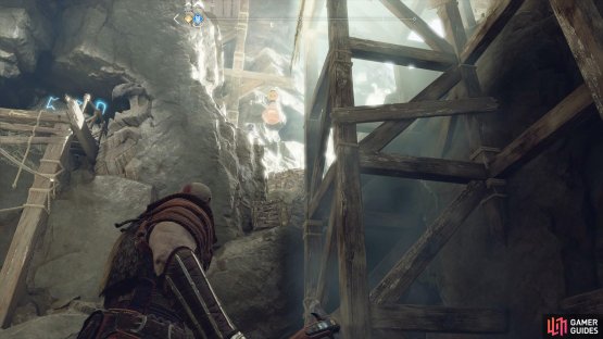 knock this bomb down to destroy the first Rune.