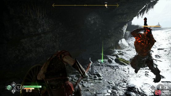 beware of the Heavy that attacks from behind after.