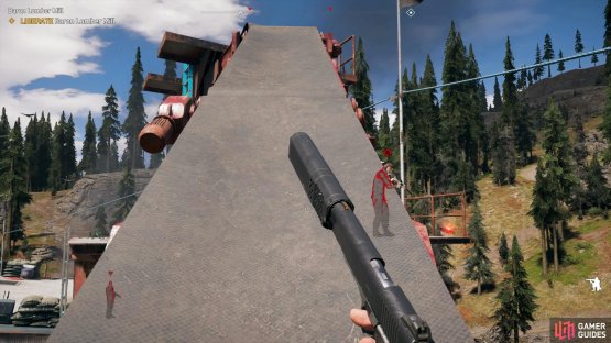 you&rsquo;ll need to be quick to kill the Marksman before taking the zipline to the enemy at the back.