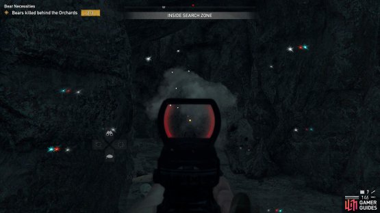 be sure to create a bit of room for yourself when taking out the last bear.
