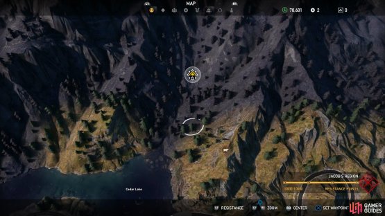Take a chopper to the hills northeast of Cedar Lake
