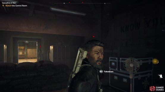 Return to the first room once there&rsquo;s only two cultists left