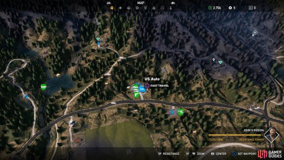 Start the mission here if you&rsquo;ve already liberated it prior