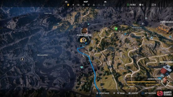 It&rsquo;s only a short distance from the Baron Lumber Mill to reach the F.A.N.G. Center