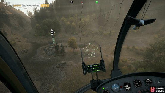 the Shrine is sitting in the clearing.
