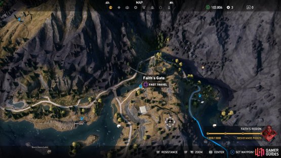 Search the hill southeast of Faith&rsquo;s Gate